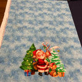 **50%* Panneau ( 3 ) French terry coton élasthanne Noël - 2054715