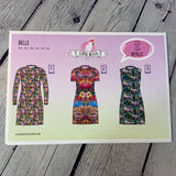 Patron papier Belle - femme - Super Nova